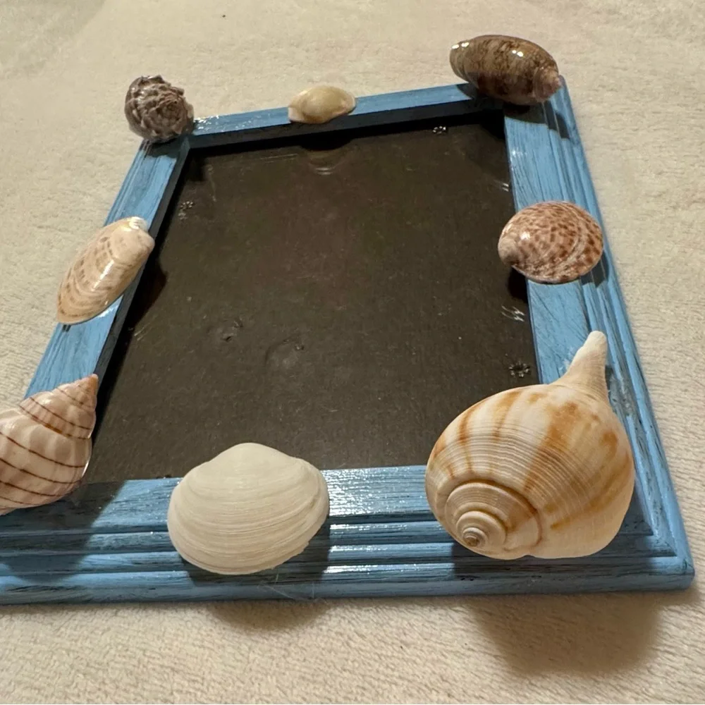 Seashell Blue Picture Frame - Picture 3 of 5